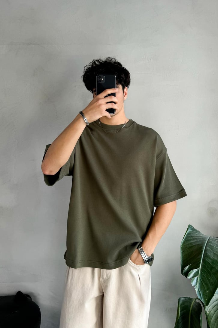 Flaw Atelier Basic Oversize Tişört