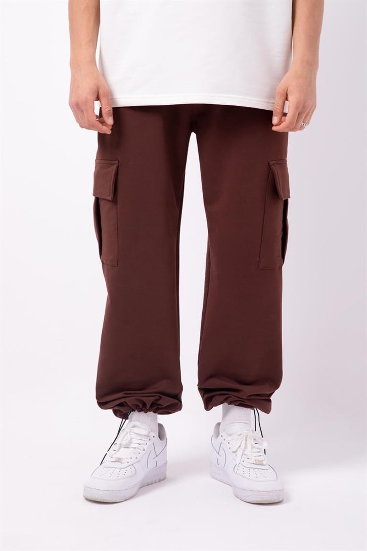 Flaw Atelier Basic Premium Ekru-Kahverengi  Eşofman Takımı