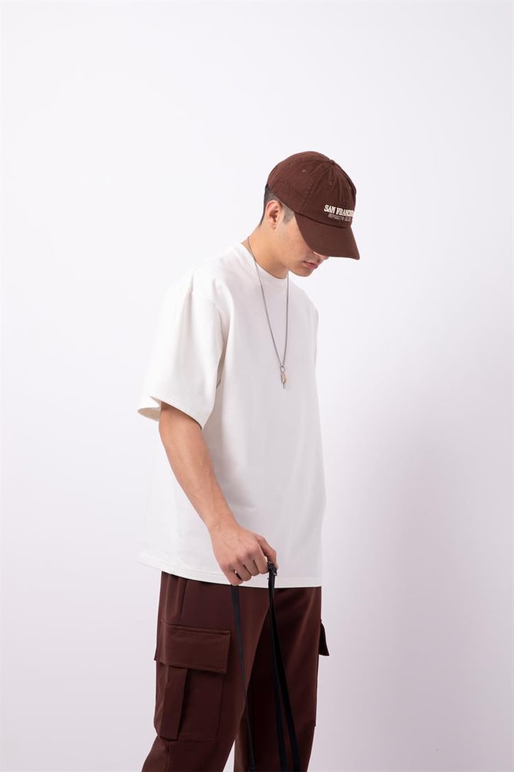 Flaw Atelier Basic Premium Ekru-Kahverengi  Eşofman Takımı