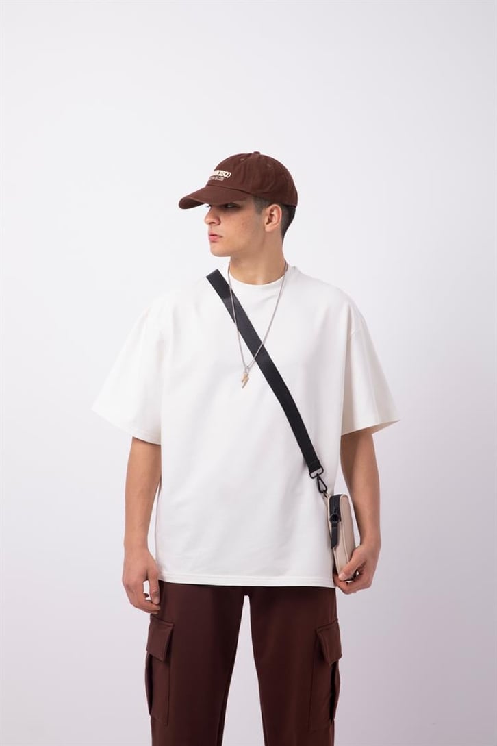 Flaw Atelier Basic Premium Ekru-Kahverengi  Eşofman Takımı