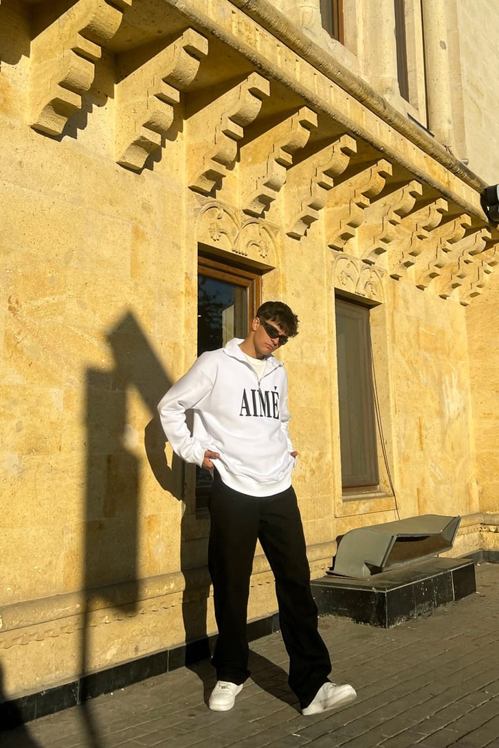 Flaw Atelier Basic Siyah Regular Fit Jean