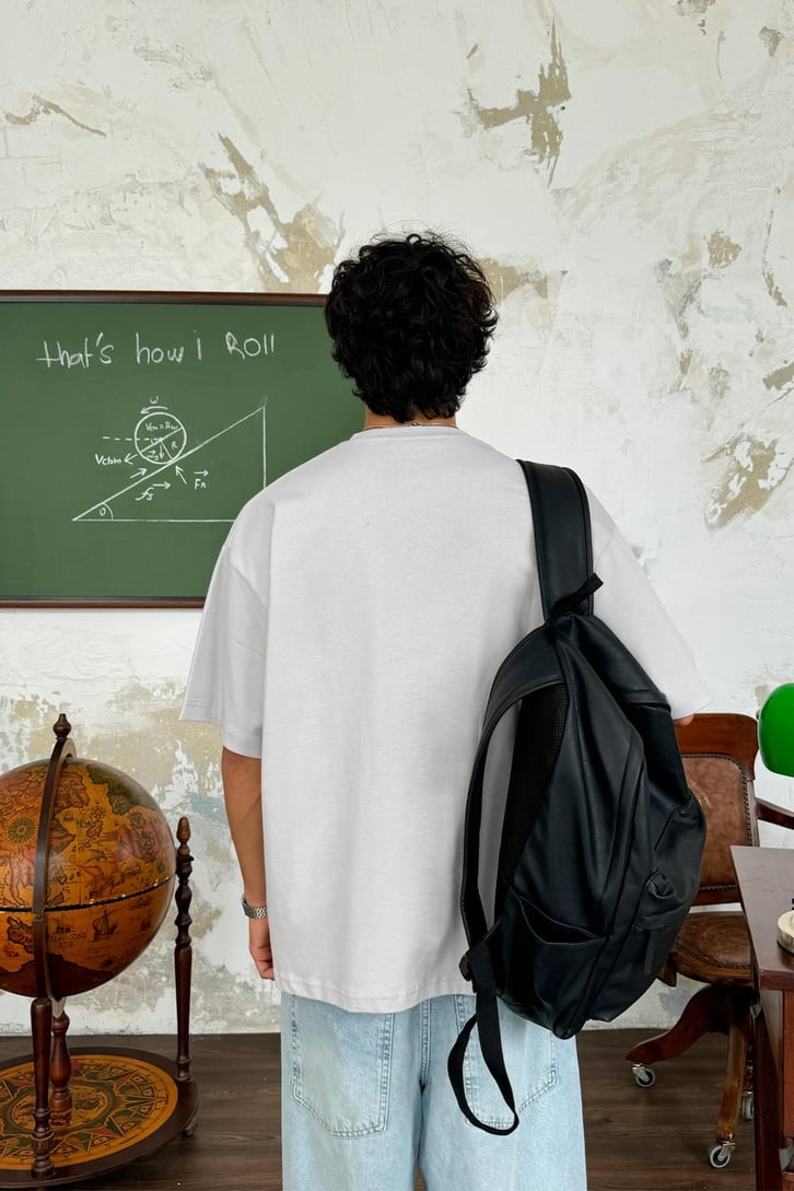 Flaw Atelier Bisiklet Yaka Basic Tişört