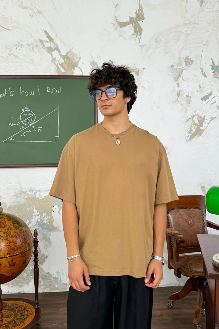 Flaw Atelier Bisiklet Yaka Basic Tişört