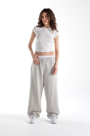Flaw Atelier Buz Gri Baggy Eşofman Altı