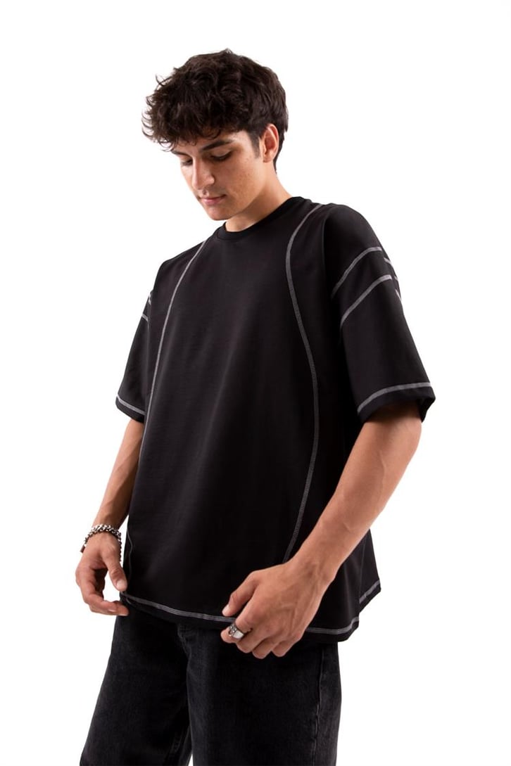 Flaw Atelier Karyoka Dikişli Oversize Tshirt