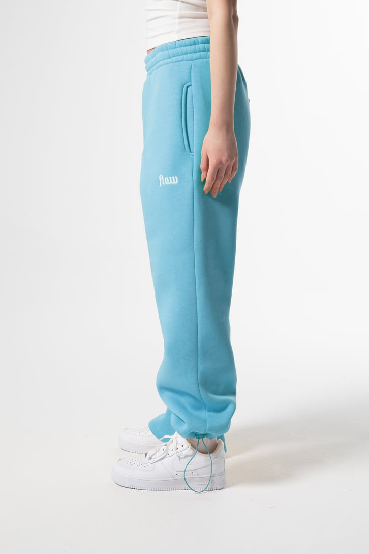 Flaw Atelier Mavi Baggy Eşofman Altı
