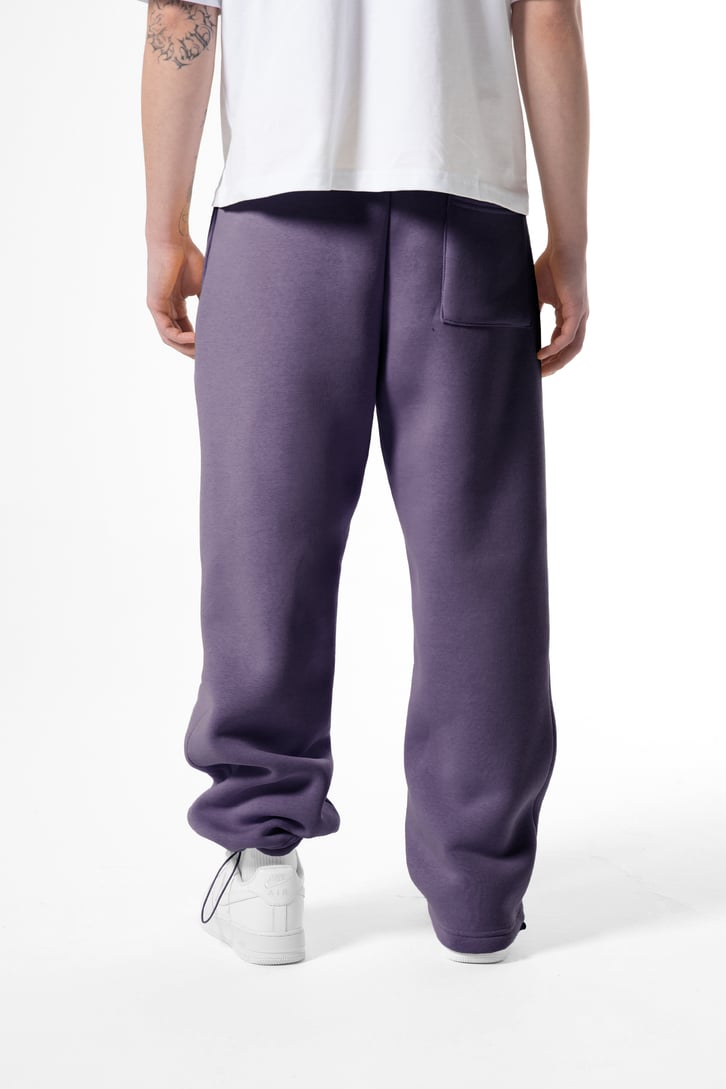 Flaw Atelier Mor Baggy Eşofman Altı