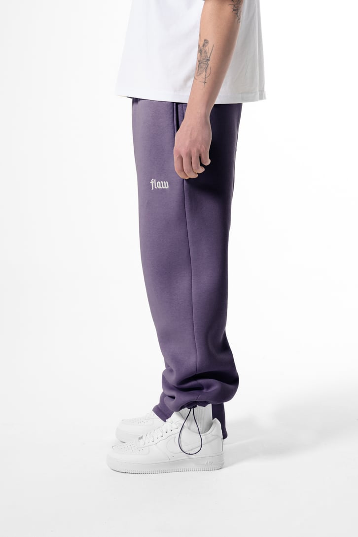 Flaw Atelier Mor Baggy Eşofman Altı