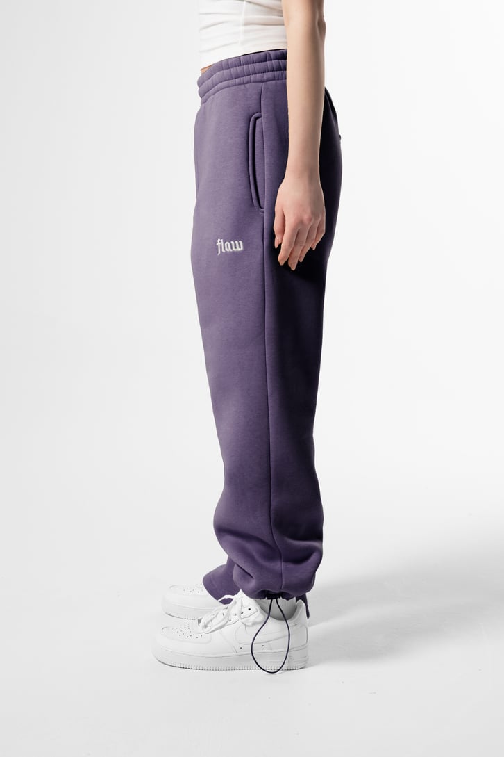 Flaw Atelier Mor Baggy Eşofman Altı
