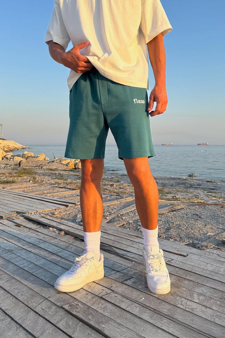 Flaw Atelier Nakışlı Outfit Şort