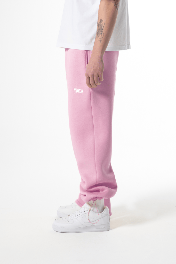 Flaw Atelier Pembe Baggy Eşofman Altı