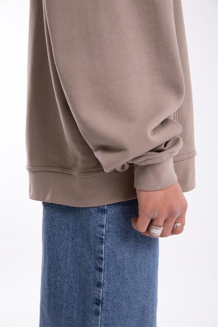 Flaw Atelier Premium Basic Vizon Oversize Zip Hoodie