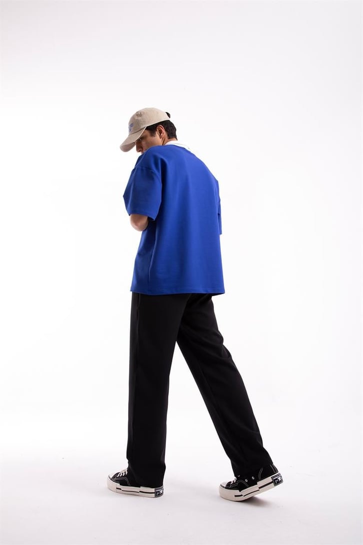 Flaw Atelier Relax Kumaş Siyah Pantolon
