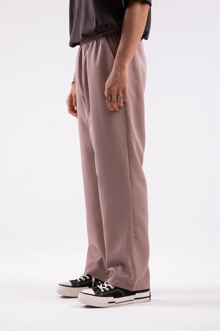 Flaw Atelier Relax Kumaş Vizon Pantolon