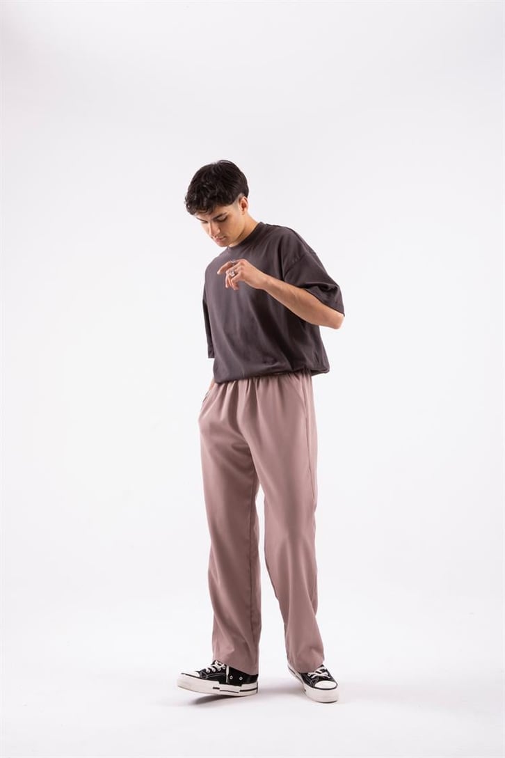 Flaw Atelier Relax Kumaş Vizon Pantolon