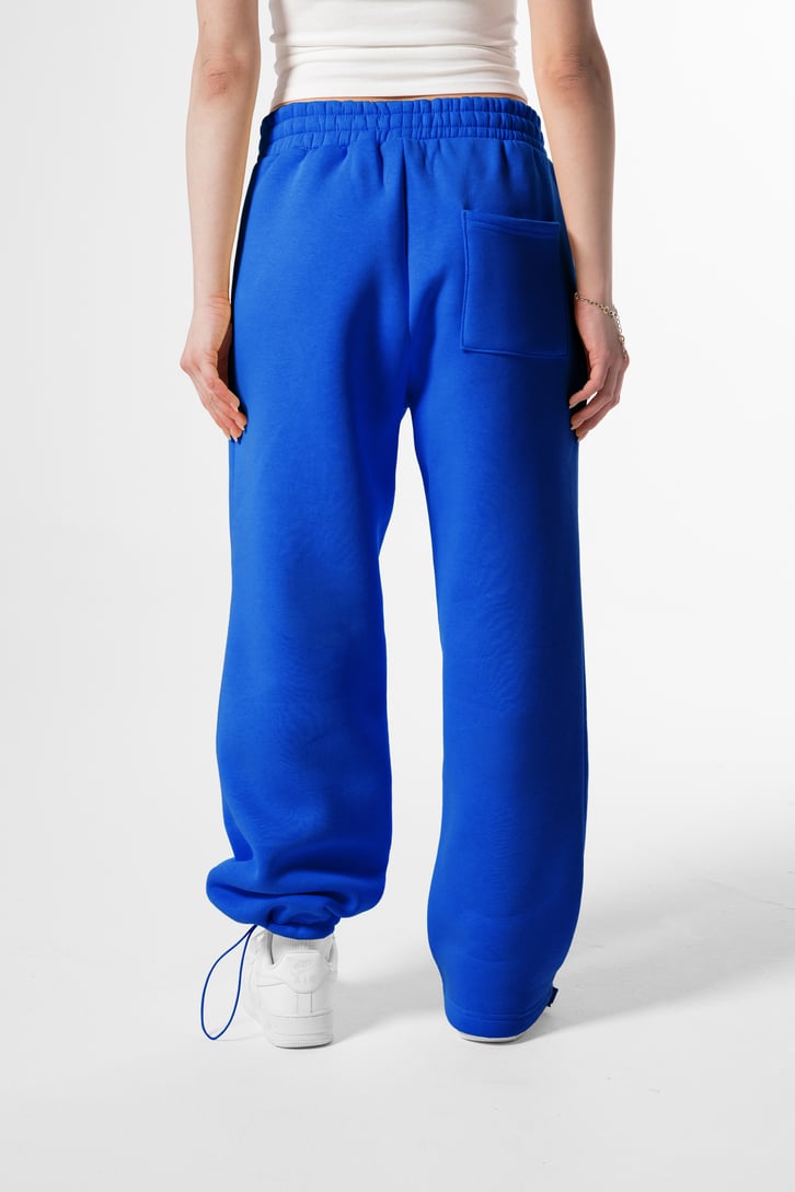 Flaw Atelier Saks Mavi Baggy Eşofman Altı