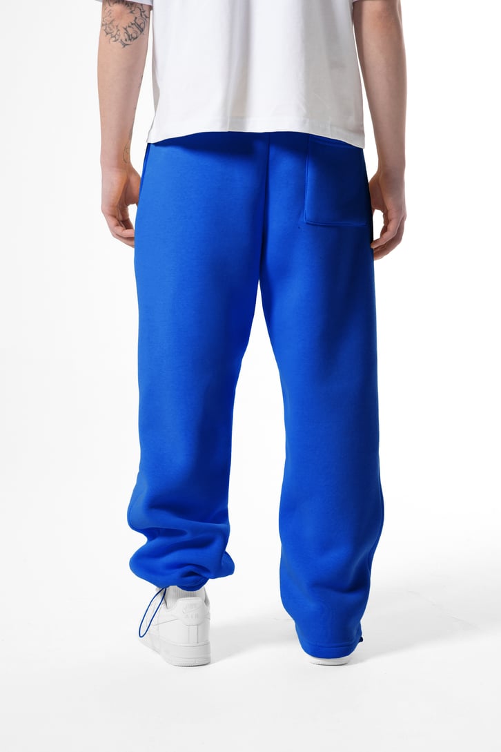 Flaw Atelier Saks Mavi Baggy Eşofman Altı