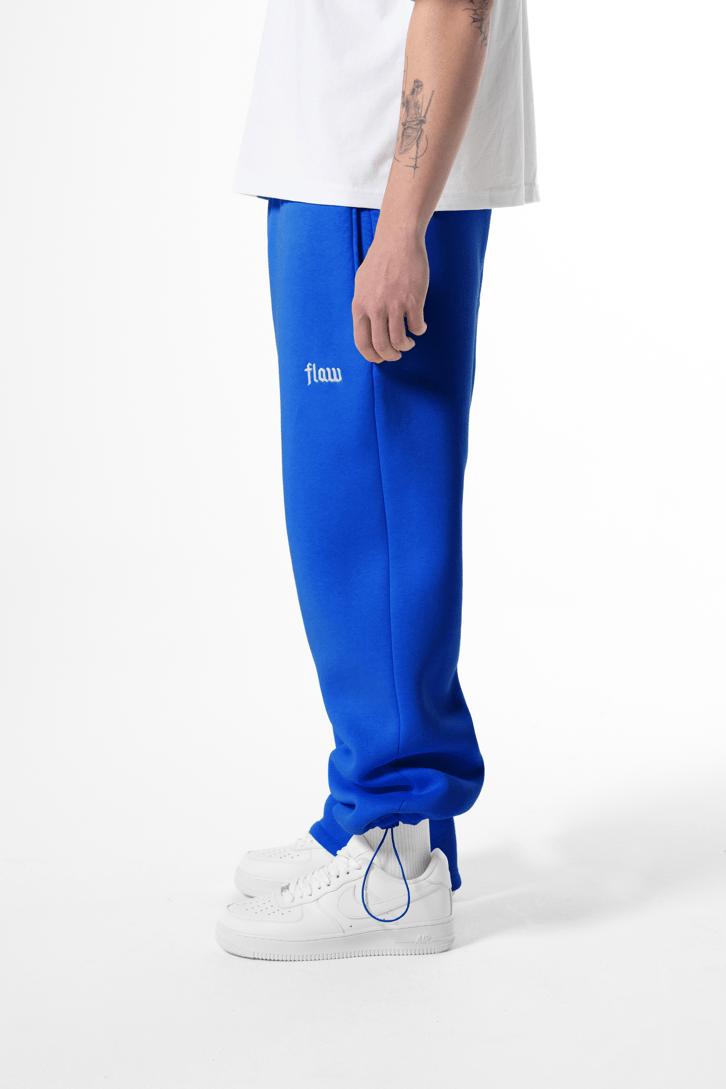Flaw Atelier Saks Mavi Baggy Eşofman Altı