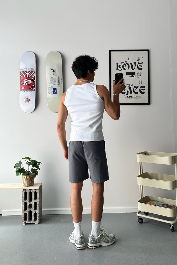Flaw Atelier Sırt Nakışlı Top Tank Atlet