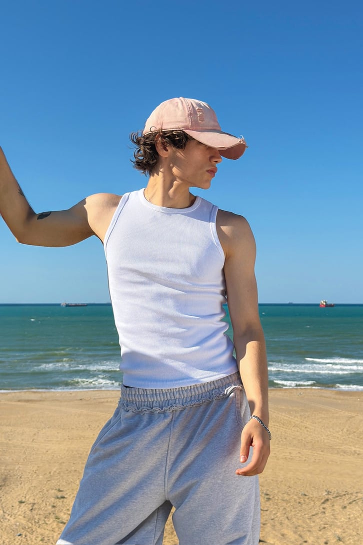 Flaw Atelier Sırt Nakışlı Top Tank Atlet