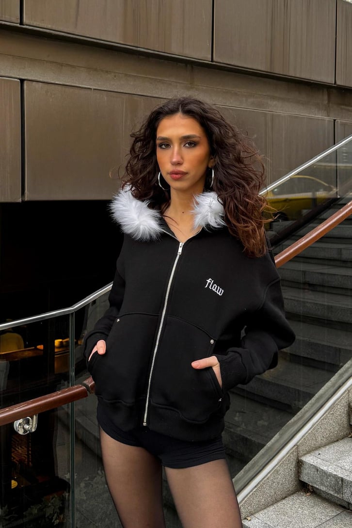 Flaw Atelier Snow Full Zip Hoodie