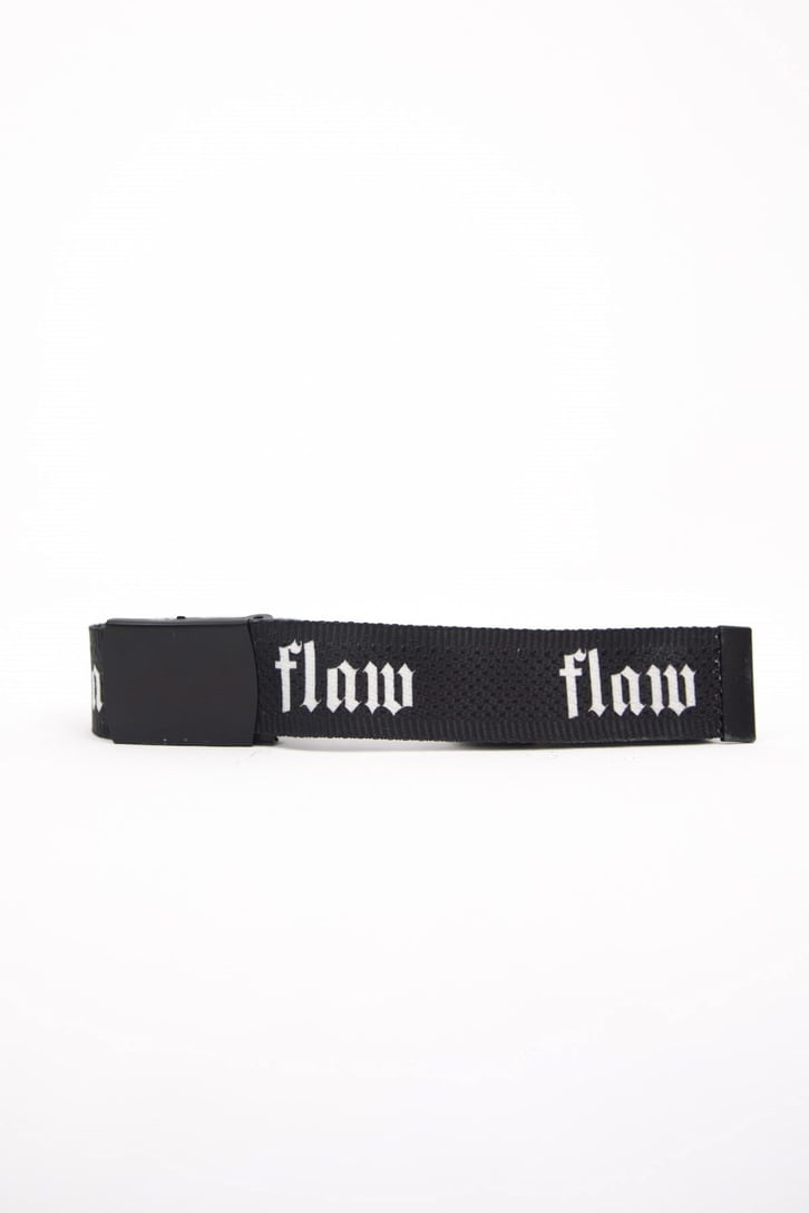 Flaw Printed Lacivert Kanvas Kemer