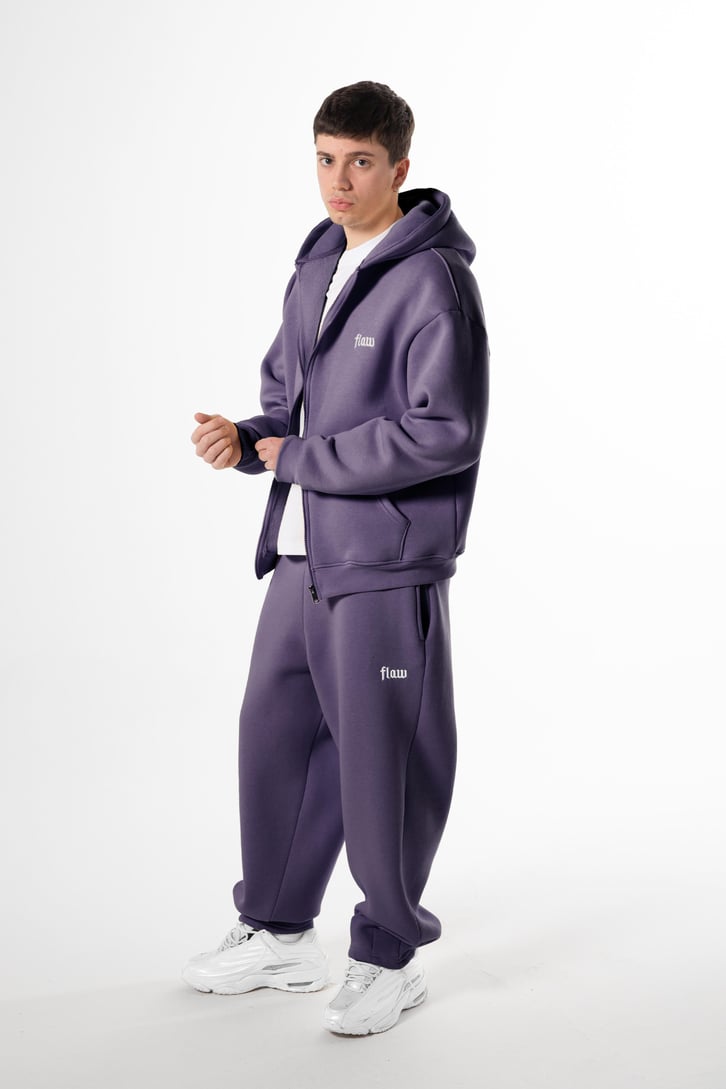 Flex Tech Mor Oversize Eşofman