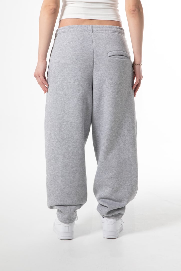 Flex Tech Oversize Eşofman Gri Melanj