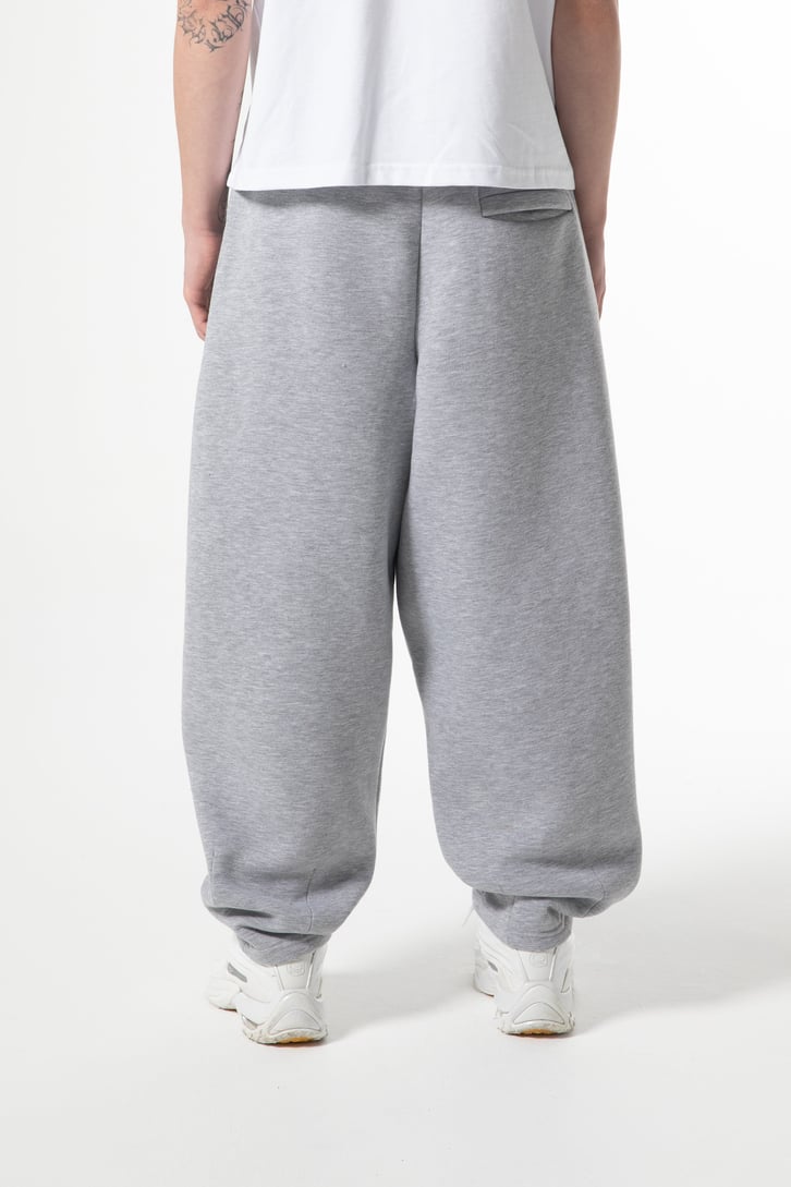 Flex Tech Oversize Eşofman Gri Melanj