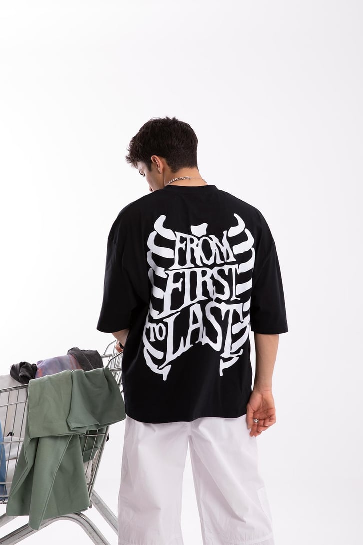 From Fırst Baskılı Tshirt