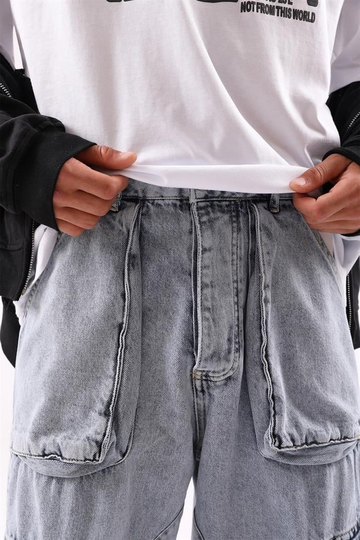 Full Pocket Baggy Pantolon