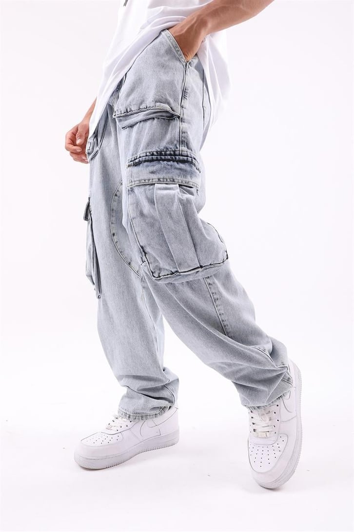 Full Pocket Baggy Pantolon