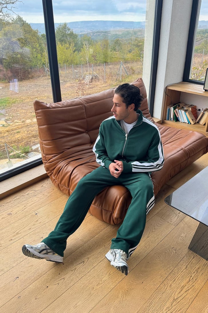 Full Zip Biyeli Sweatshirt