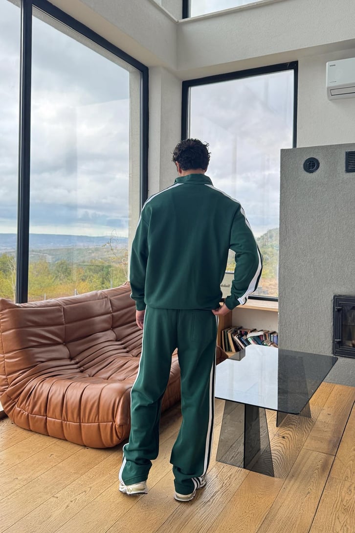Full Zip Biyeli Sweatshirt