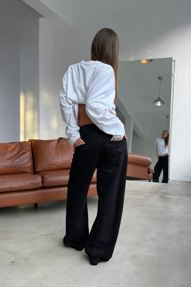 FW Raw Baggy Jean