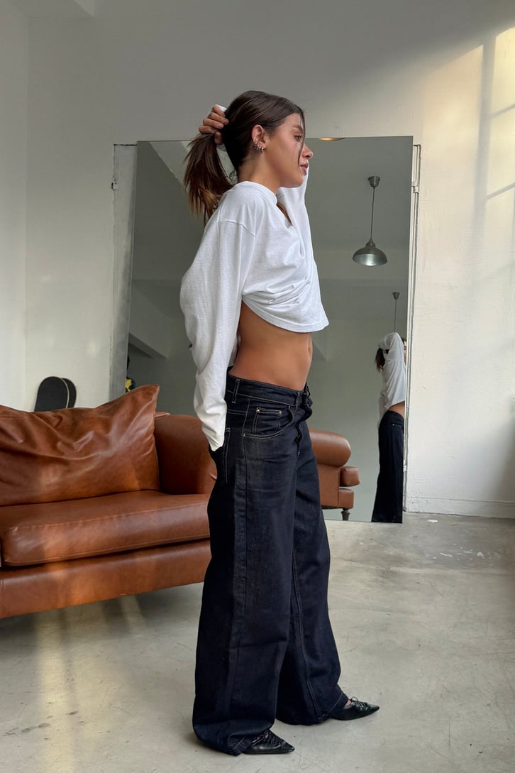 FW Raw Baggy Jean