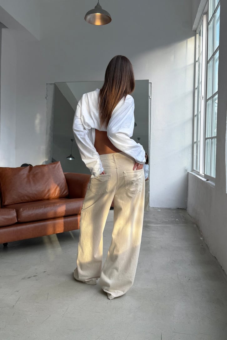 FW Raw Baggy Jean