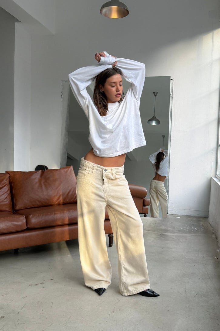 FW Raw Baggy Jean