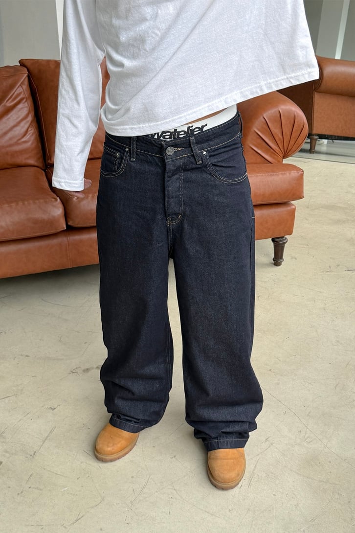 FW Raw Baggy Jean