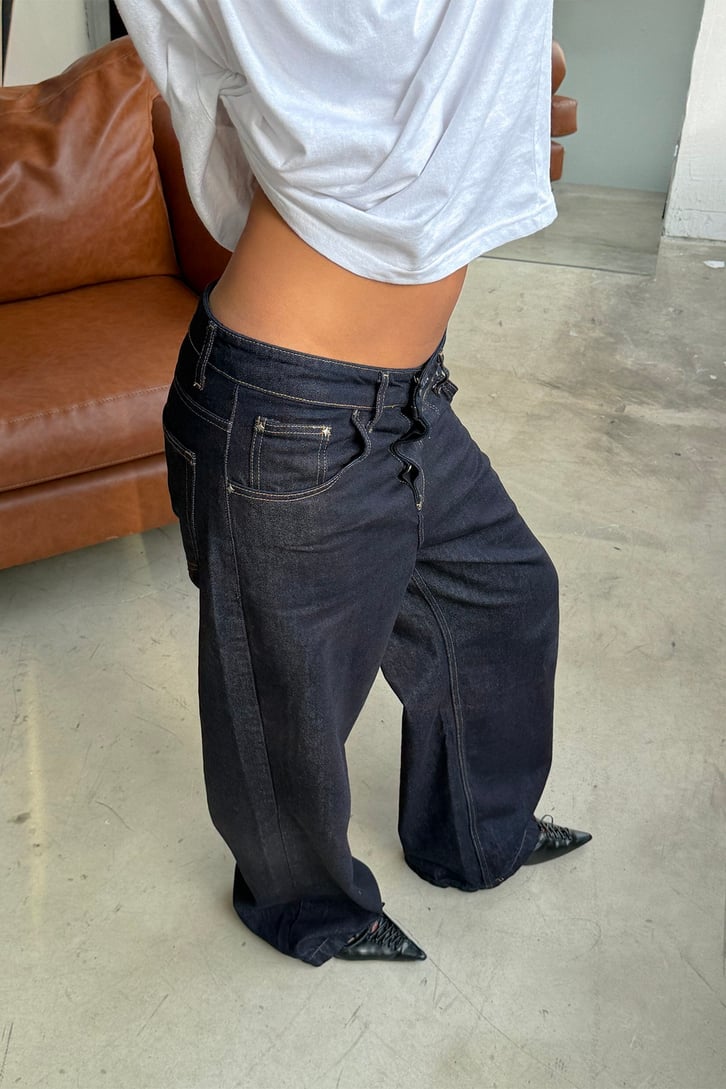 FW Raw Baggy Jean