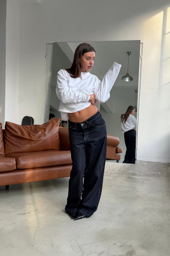 FW Raw Baggy Jean