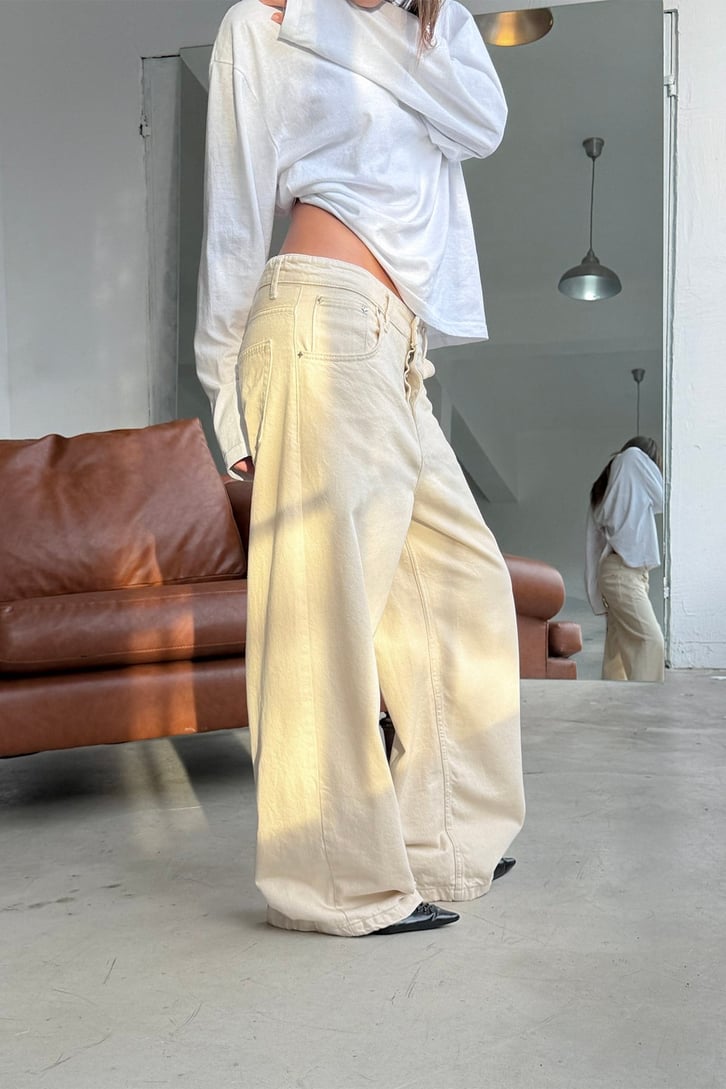 FW Raw Baggy Jean