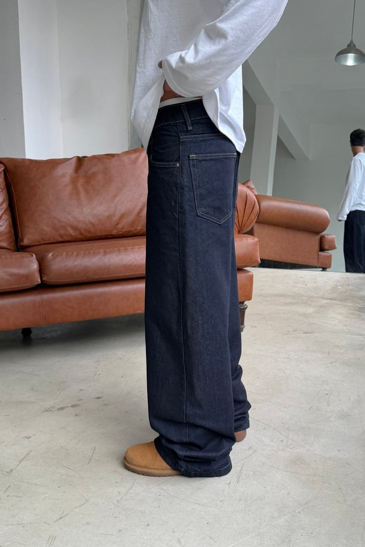 FW Raw Baggy Jean