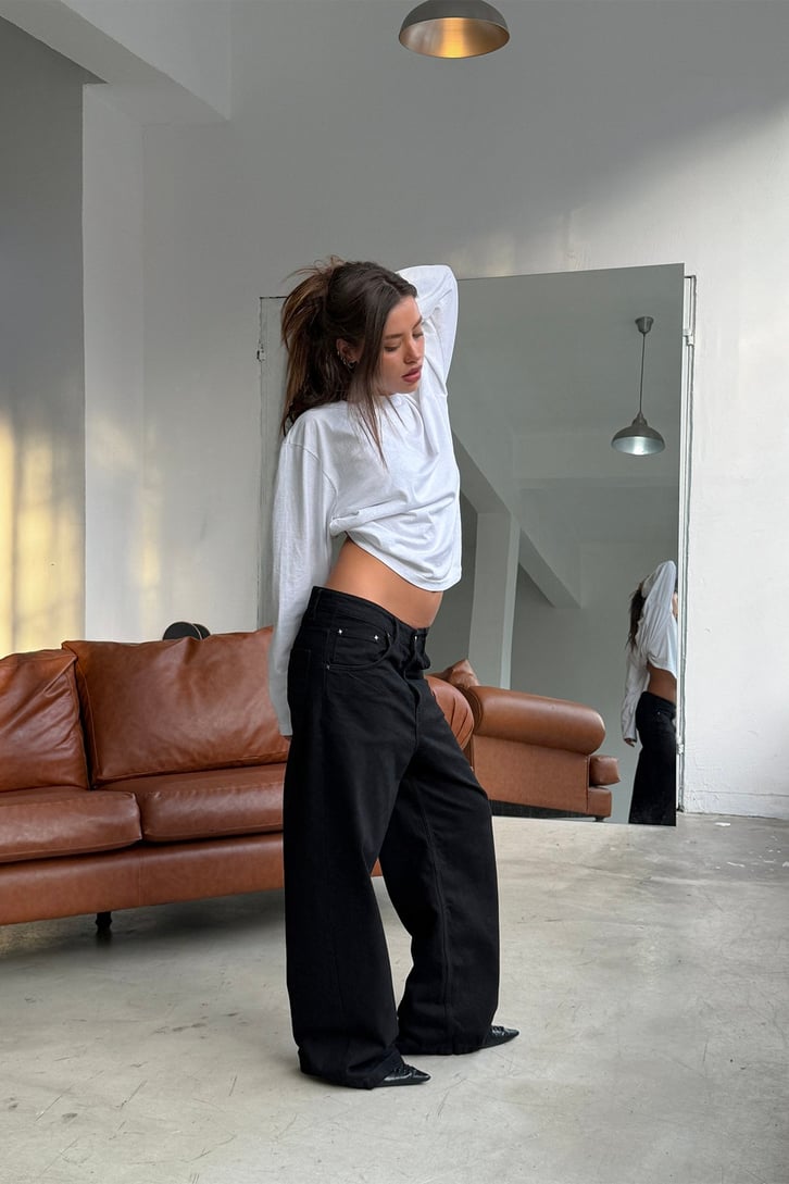 FW Raw Baggy Jean