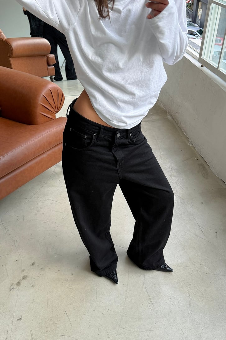 FW Raw Baggy Jean
