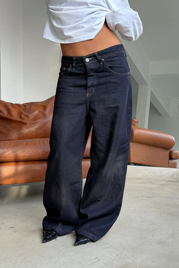 FW Raw Baggy Jean