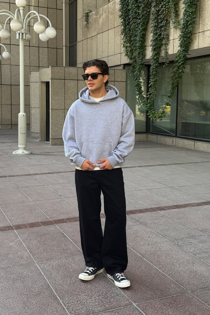 FW Star Cool Puff Relax Fit Hoodie