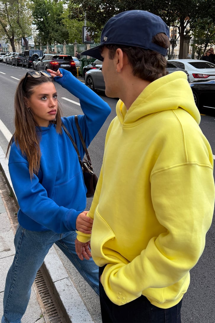 FW Star Cool Puff Relax Fit Hoodie
