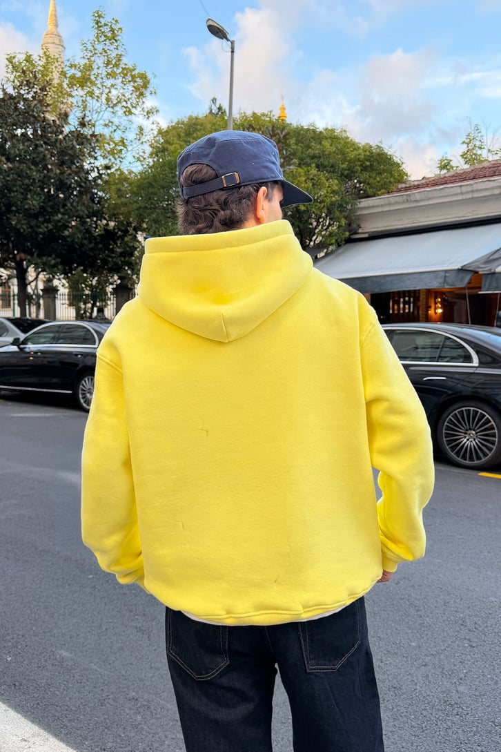 FW Star Cool Puff Relax Fit Hoodie
