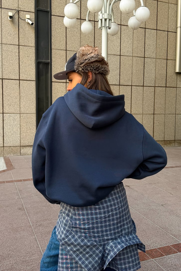 FW Star Cool Puff Relax Fit Hoodie
